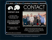 Tablet Screenshot of contact-conference.com